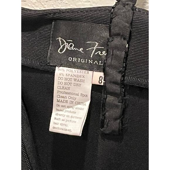 Vintage Diane Freis Beaded Sequin Dress Size 8 - Picture 7 of 7